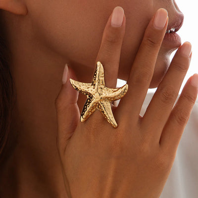 Bague Coquillage Etoile de Mer
