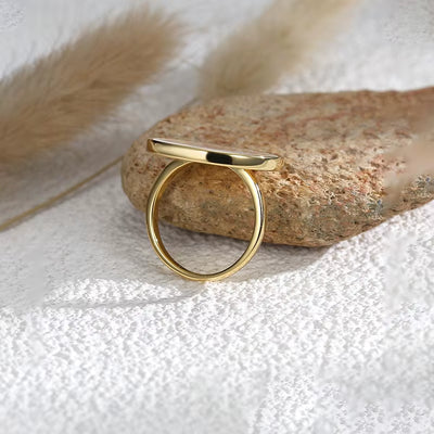 Bague Coquillage Ronde