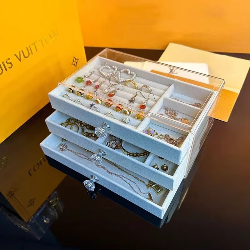 Boîte à Bijoux Chic et Luxueuse
