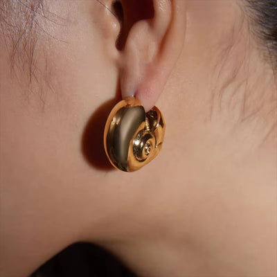 Boucle d’Oreille Coquillage Créole