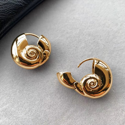 Boucle d’Oreille Coquillage Créole