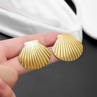 Boucle d’Oreille Coquillage Raffinée