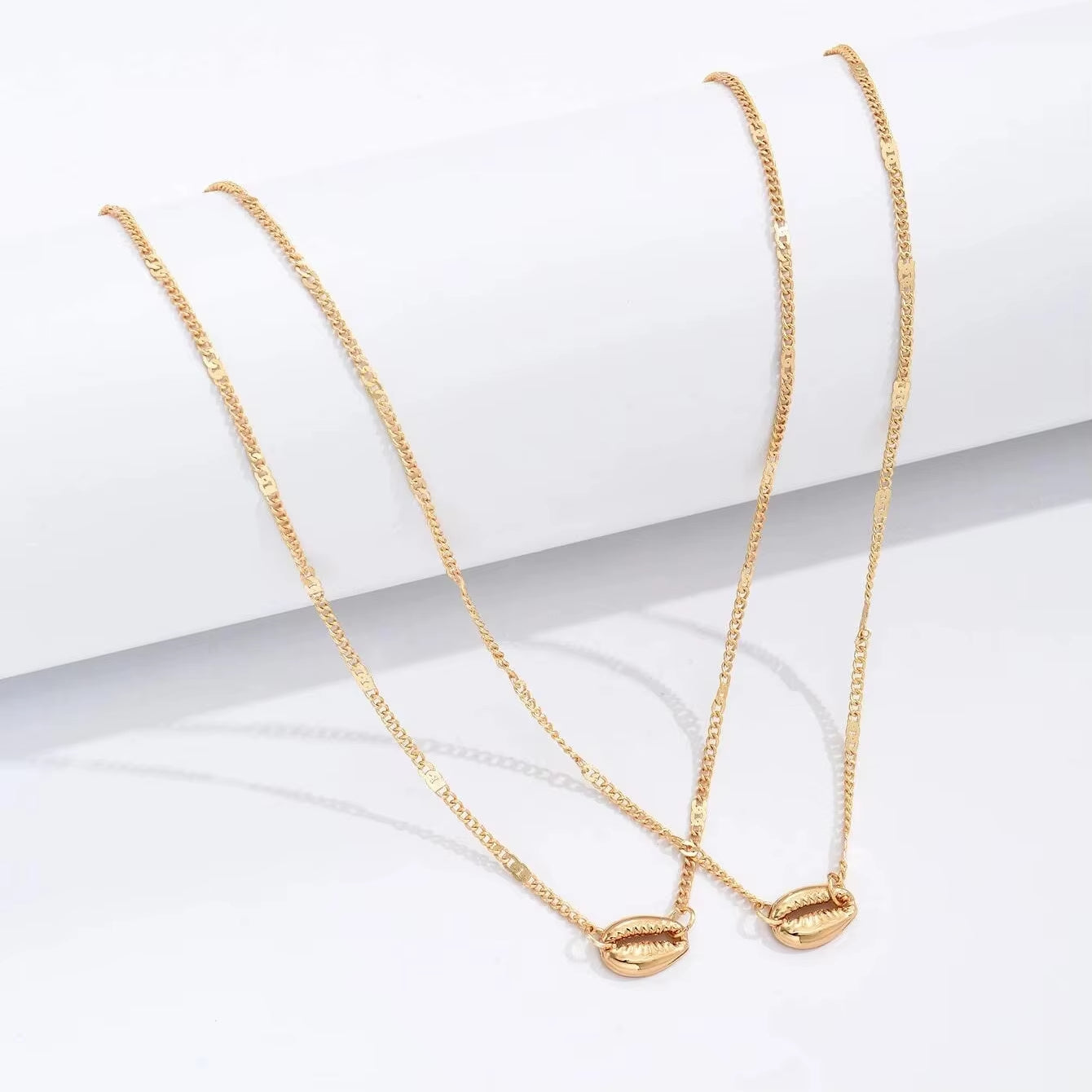Lot de 2 Bijoux de Corps Coquillage Cauri