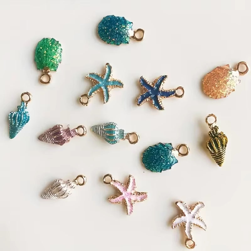 Lot de 30 Pendentifs pour Bracelet Coquillage