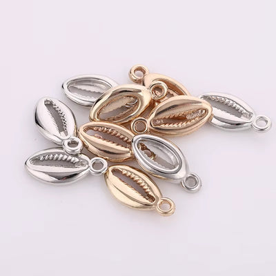 Lot de 50 Perles en Coquillage Design Conque