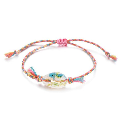 Bracelet Coquillage Multicolore Hippocampe