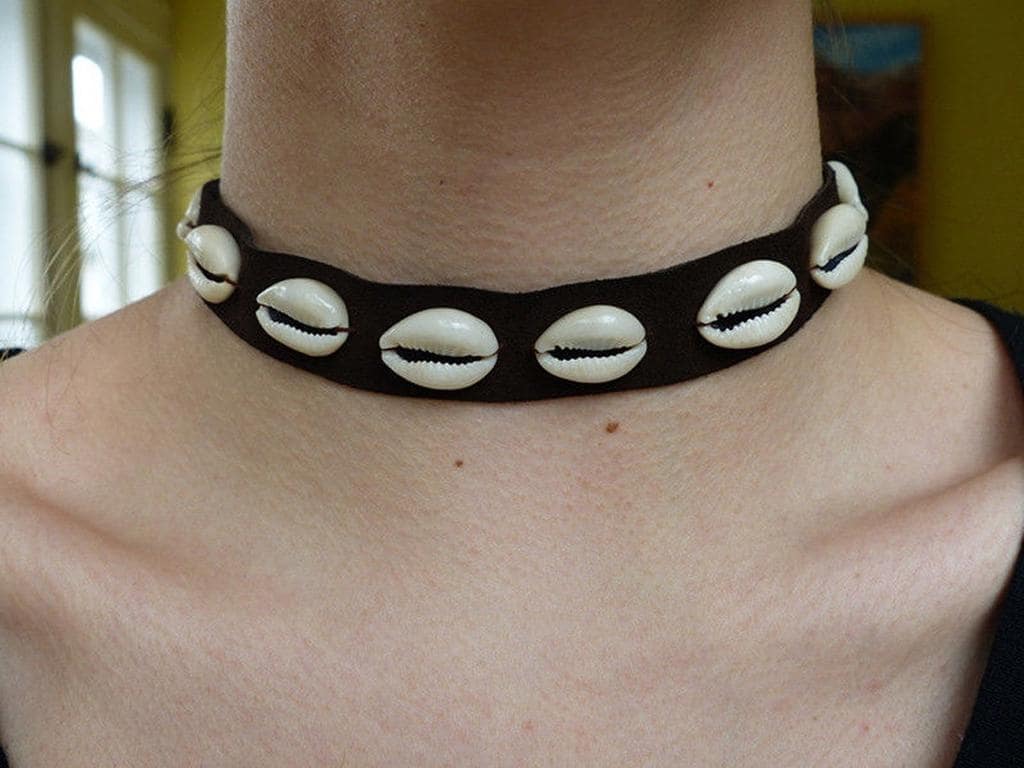 Choker Collier Coquillage