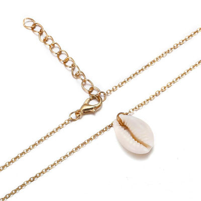 Collier Coquillage Or