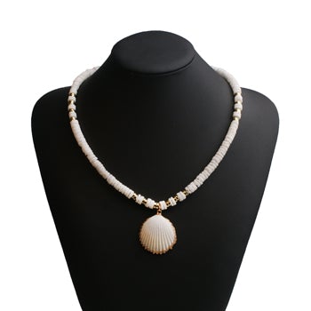 Collier à perles et coquillages - Ivoire - FEMME | H&M CH Collier à perles et coquillages - Ivoire - FEMME | H&M CH