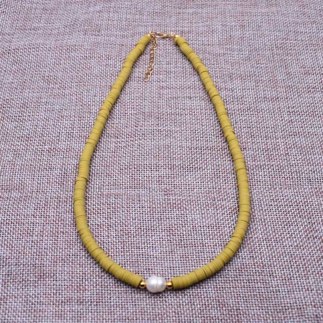 Collier Surfeur Perle